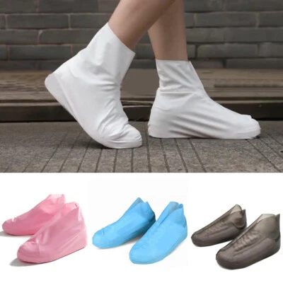 Silicone Rain Shoe Covers Anti Slip Reusable Waterproof Shoe с - Image 1 of 4