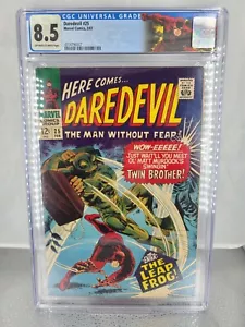 Daredevil 25 CGC 8.5 (1st Appearance of Mike Murdock and Leap-Frog) - Picture 1 of 3