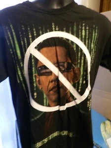 POLITICS T-SHIRT (2008 ) Barack OBAMA) "HE'S THE ONE" - Picture 1 of 1
