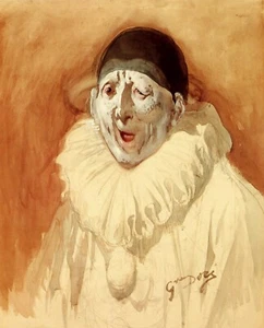Impresión o lienzo - Pierrot Grin - Gustave Dore - Imagen 1 de 1