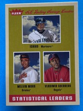 2005 Fleer Tradition Ichiro Suzuki Melvin Mora Vladimir Guerrero #7