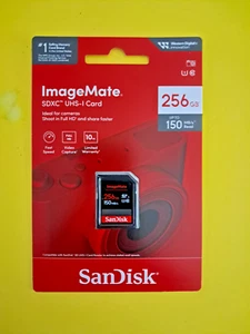 NEW - Sandisk 256gb Image Mate SDXC UHS-I Card - Free ShipN! - Picture 1 of 1