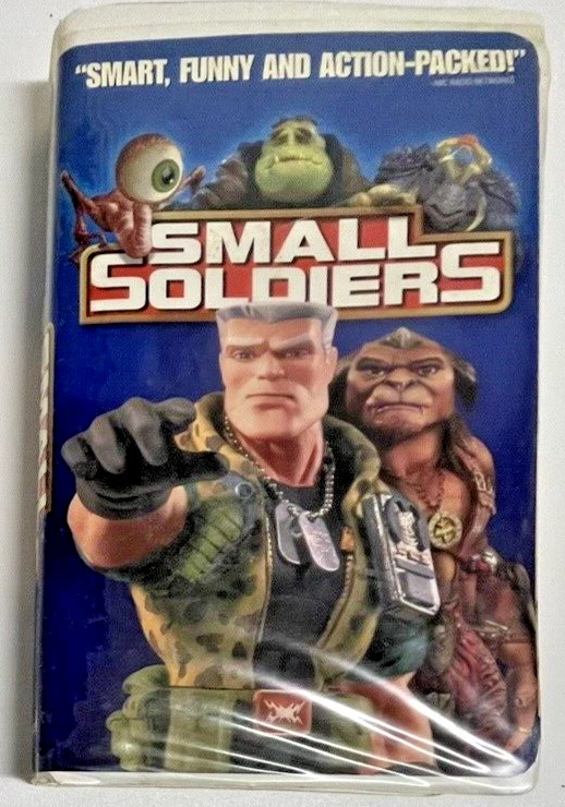Small Soldiers VHS 1998 (Clamshell) Smart Funny and Action Packed - Image 1 of 3