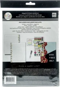 HAPPY PLANNER Good Vibes Zubehörpaket Aufkleber Classic Student 99 Teile - Bild 1 von 2