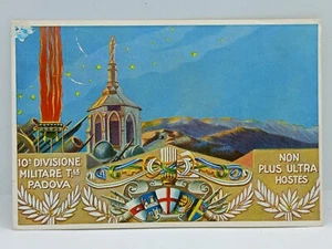 Cartolina reggimentale viaggiata 1934 10 divisione Padova - Imagen 1 de 3