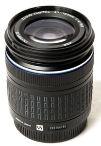 Olympus Zuiko Digital 40-150 mm, F4-5,6! ¡Cuatro tercios! ¡De distribuidor especializado! - Imagen 1 de 4