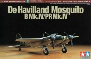 Tamiya 60753 De Havilland Mosquito B Mk.IV/PR Mk.IV Kit Montaggio 1/72 - Foto 1 di 2
