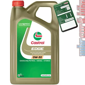 Motoröl Castrol EDGE 0W30 5L BMW Longlife-04 LL19FE MB 229.31+51 Opel Renault - Bild 1 von 1