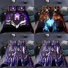 RGB Solo Leveling Gamer Gaming Quilt Duvet Cover Set Bed Linen Doona Cover