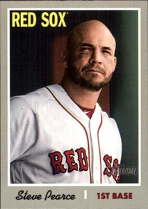 2019 Topps Heritage #265 Steve Pearce BOSTON RED SOX - Picture 1 of 2