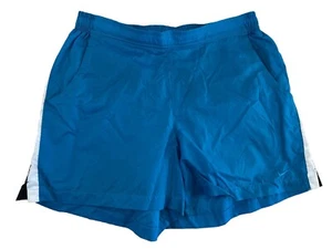 VTG Nike Boys Blue Shorts Sz L (12-14) Drawstring - Picture 1 of 6