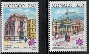 1990 Monaco Europa CEPT MNH Post Offices - Picture 1 of 1