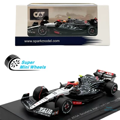 Sparky 1:64 F1 AlphaTauri AT04 #22 Yuki Tsunoda - Las Vegas GP 2023 - Y363 - Image 1 of 4