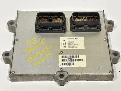 Dodge Ram 2500 3500 Cummins 2003 ecm 3963994 motor ordenador P3963994 cm846 automático Foto 1 de 4