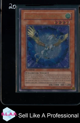 KRISTALLUNGEHEUER SAPHIRPEGASUS YU-GI-OH FOTB-DE007 1. AUFLAGE DEUTSCH - Bild 1 von 2