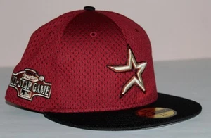 HOUSTON ASTROS Batting Practice Mesh NEW ERA 59FIFTY Fitted Hat Cap Sz 7 3/8 *4K - Picture 1 of 9
