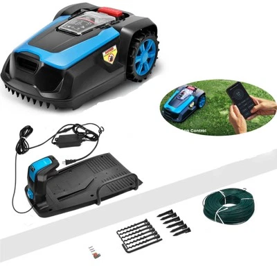 INE FOX X3 Garten Mähroboter Smart 1000 m² Set Rasenroboter Rasenmäher Roboter - Bild 1 von 4