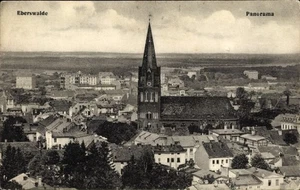Postal Eberswalde, panorámica, iglesia - 4599374 - Imagen 1 de 2
