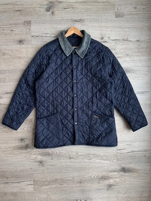 Barbour Navy Quilted Jacket Men's XL - Image 1 of 4