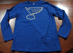 St. Louis Blues Youth XL Langarm T-Shirt blau NHL Hockey '47 Brand - Bild 1 von 3