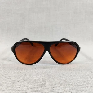 Blublocker Aviator Teardrop Malenium Lens Black Sunglasses 64-10-150 - Picture 1 of 8