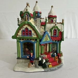 Casa de campo Lemax Christmas Village Santa usada falta luz - Imagen 1 de 7
