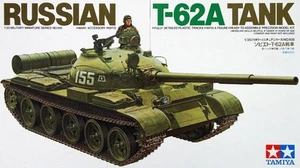 Kit modelo de plástico tanque ruso Tamiya 1:35 T-62A 35108 - Imagen 1 de 2