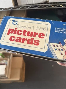 1988 TOPPS BASEBALL VENDING BOX NOT SEALED 500 COUNT UNSEARCHED - Picture 1 of 4
