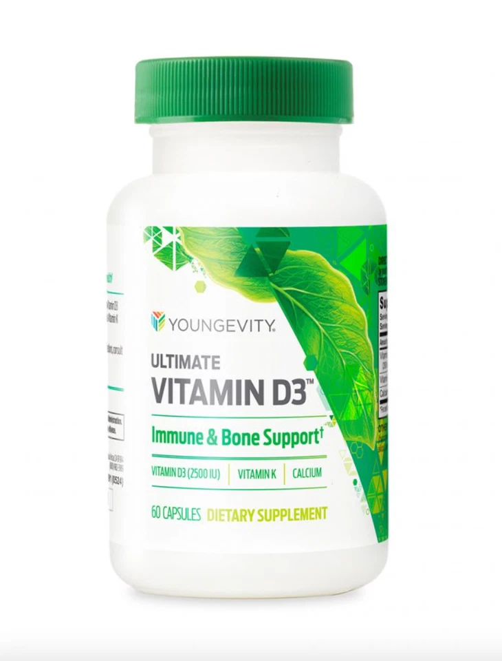 Youngevity's Ultimate™ Vitamin D3 (60 Caps) IMMUNE & BONE SUPPORT