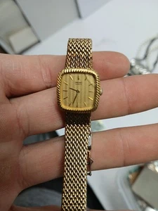Rare Vintage seiko Women's Gold Dress watch 2c20-5390 - Picture 1 of 10