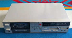 Vintage Sony TC-FX410R Auto Reverse Stereo Cassette Deck Tapecorder 80's - Picture 1 of 7