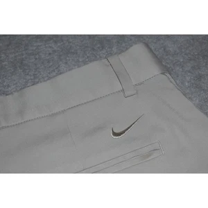 Nike Golf Shorts Mens Size 32 Wicking Performance Dri-Fit Polyester Light Tan - Picture 1 of 6