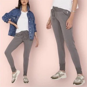 Free People Movement Sunny Skinny Sweatpants Women's Size Medium Charcoal Gray - Picture 1 of 12