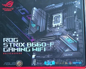 ASUS ROG Strix B660-F Gaming WIFI DDR5 Mainboard Intel Sockel 1700 Intel B660 - Photo 1/5