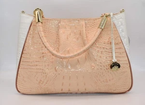 Brahmin Ruby Satchel Bag in Apricot Crandon - Picture 1 of 22