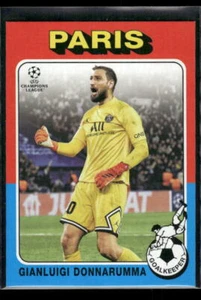 2021-22 Topps UEFA Champions League #75-18 Gianluigi Donnarumma 1975-76 Retro - Imagen 1 de 2