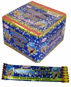 Wicked Fizz Blue Raspberry x 72 Halloween Trick or Treat Party Favours Candy - Bild 1 von 4