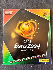 PANINI EMPTY ALBUM VIDE EURO 2004 PORTUGAL FOOT  NOT MINT  TRES BON ETAT RARE