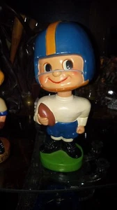 Original 1960s Bobblehead Football No Team Logo - Picture 1 of 4