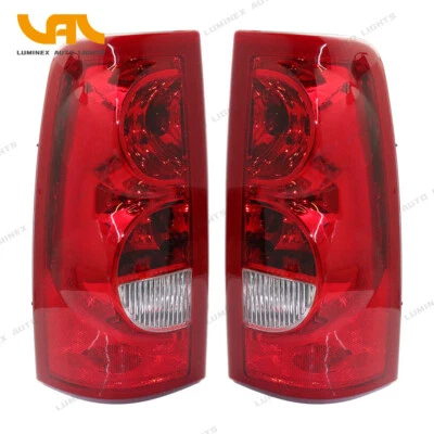 2PCS Tail Light For Chevy Silverado 1500/2500/3500 2003-2006 GM2800174 GM2801174 - Image 1 of 4