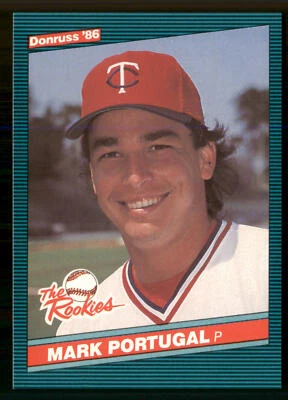Mark Portugal - 1986 Donruss The Rookies #44 - RC - Twins - Image 1 of 2