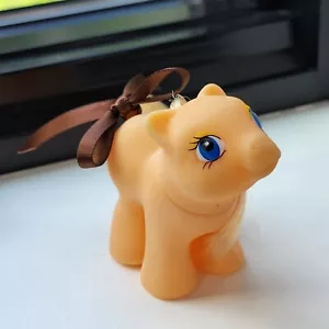 G1 MLP Little Pony Style Dollar Store Fakie My Baby orange Pfirsich Apfelbuchse - Bild 1 von 8