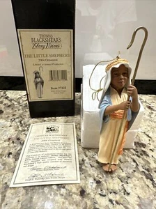 Thomas Blackshear Ebony Visions "El pequeño pastor" 2004 adorno #37122 nuevo en caja - Imagen 1 de 6