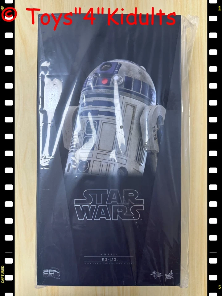 Figura 1/6 Hot Toys MMS651 Star Wars Episodio II El Ataque de los Clones R2-D2 Nueva Foto 1 de 1