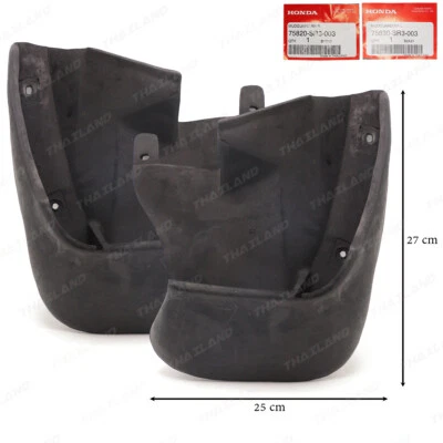 For Honda Civic Hatchback 1992 95 Rear Pair Mud Flaps Splash Guards Foto 1 de 4