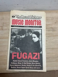 February 1994 - The Record Exchange MUSIC MONITOR Newspaper Rare Charlotte Nc B1 - Picture 1 of 12