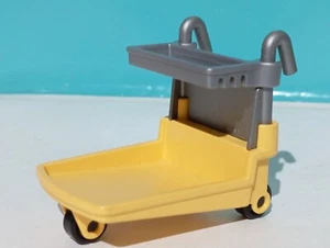 PLAYMOBIL CARRO MALETAS TREN AEROPUERTO TERMINAL ESTACION DE AUTOBUSES AVION - Imagen 1 de 1
