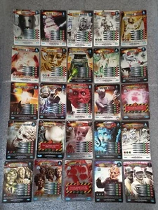 Doctor Who Battles in Time ULTIMATE MONSTERS Complete Set of 25 RARE Foil Cards - Picture 1 of 2