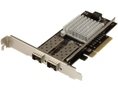 StarTech PEX20000SFPI 10G Network Card - 2 x 10G Open SFP+ Multimode LC Fiber Co - Image 1 of 4
