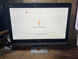 Acer Chromebase AIO CA5W1 CA24I Series 23.8" Intel 3215U 4GB 16GB SSD - Picture 1 of 3